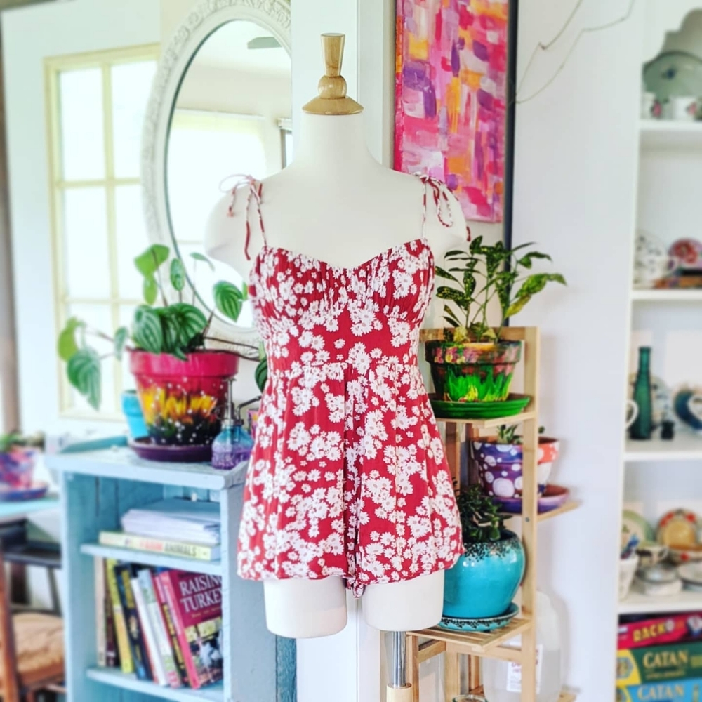 Floral Mini Romper